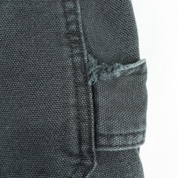 Duluth Trading Co Fire Hose Relaxed Fit Cargo Work Pants Mens 35x32* Black READ - Picture 11 of 16